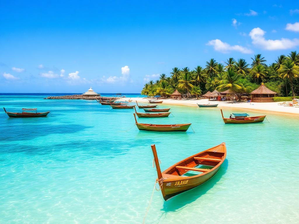 Praias paradisíacas